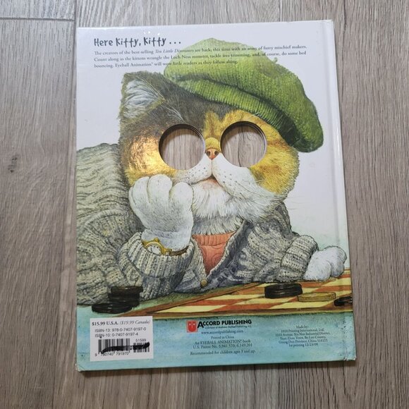 By Jim Harris Ten Little Kittens Board Book: An Eyeball Animation Book as is - Picture 5 of 6